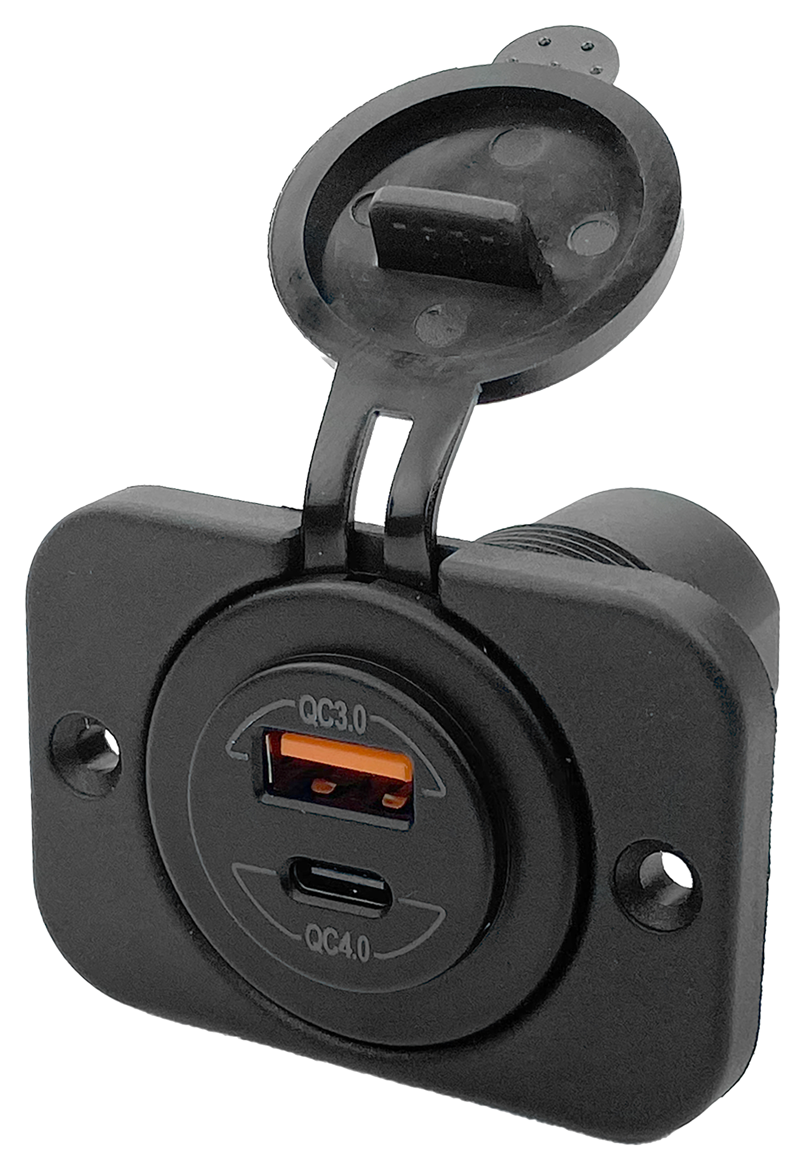 Bass Pro Shops Panel Mounted Dual USB Charging Socket | Cabela's